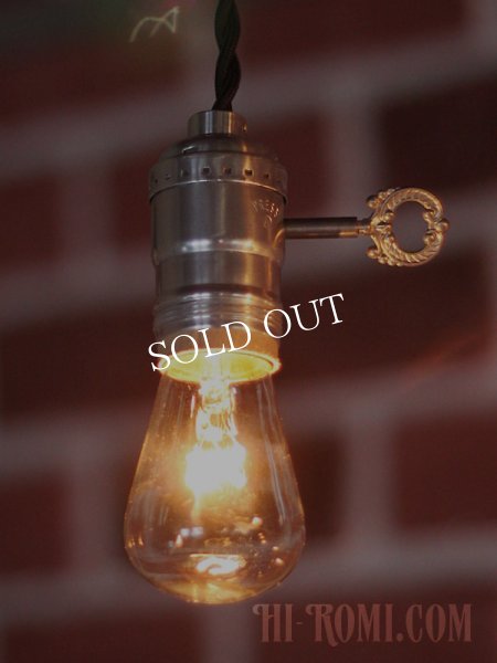 アルミ製ソケットペンダントライト｜吊下げ照明ランプ・ヴィンテージ