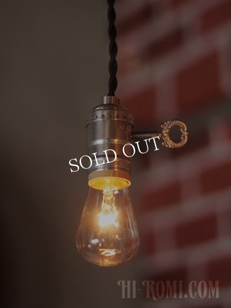 アルミ製ソケットペンダントライト｜吊下げ照明ランプ・ヴィンテージ