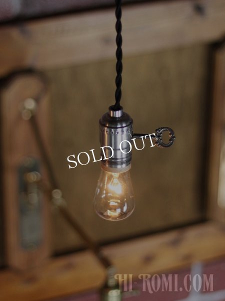 アルミ製ソケットペンダントライト｜吊下げ照明ランプ・ヴィンテージ