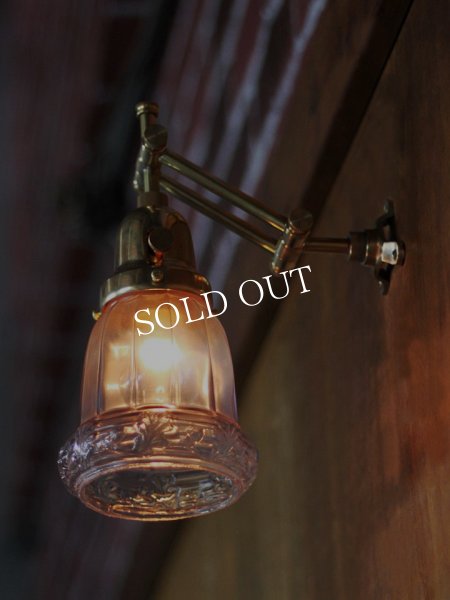 画像5: ヴィンテージペンダント照明｜草花柄アンティーク吊下げランプ (5)