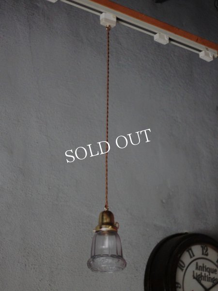 画像6: ヴィンテージペンダント照明｜草花柄アンティーク吊下げランプ (6)