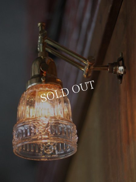 画像5: ヴィンテージペンダント照明｜四角い花アンティーク吊下げランプ (5)