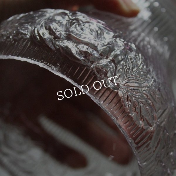 画像8: ヴィンテージペンダント照明｜パープルガラスアンティーク吊下ランプ (8)