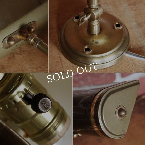 画像15: ヴィンテージピクチャーライト｜インダストリアル工業系壁掛け照明ミッドセンチュリーブラケットライト (15)