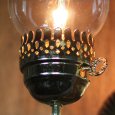 画像11: ヴィンテージガラス火屋ブラケットライト｜壁掛け照明アンティークランプ (11)