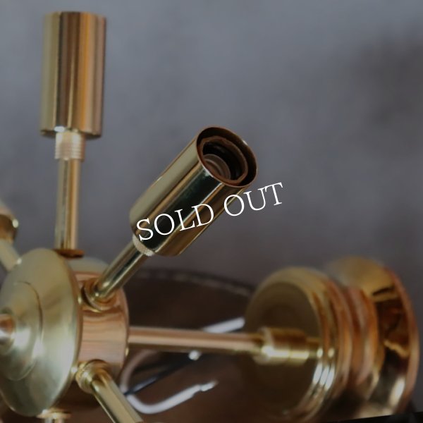 ミッドセンチュリースプートニクランプ6灯ブラケットライト｜USA50’s60’sアメリカヴィンテージ壁掛け照明 