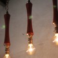 画像4: ミッドセンチュリーウッドペンダントライト｜木製吊下げ照明USAヴィンテージ1950年代 (4)