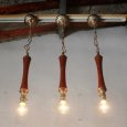 画像3: ミッドセンチュリーウッドペンダントライト｜木製吊下げ照明USAヴィンテージ1950年代 (3)