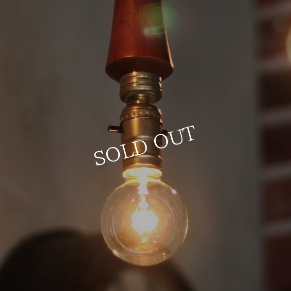 画像6: ミッドセンチュリーウッドペンダントライト｜木製吊下げ照明USAヴィンテージ1950年代 (6)