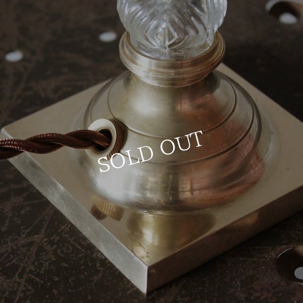 アンティークランプ｜プリズムミニシャンデリアキャンドルライト卓上照明