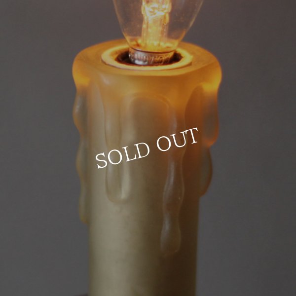 アンティークランプ｜プリズムミニシャンデリアキャンドルライト卓上照明