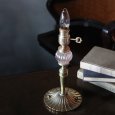 アンティークランプ｜ガラスと真鍮のテーブルライト照明