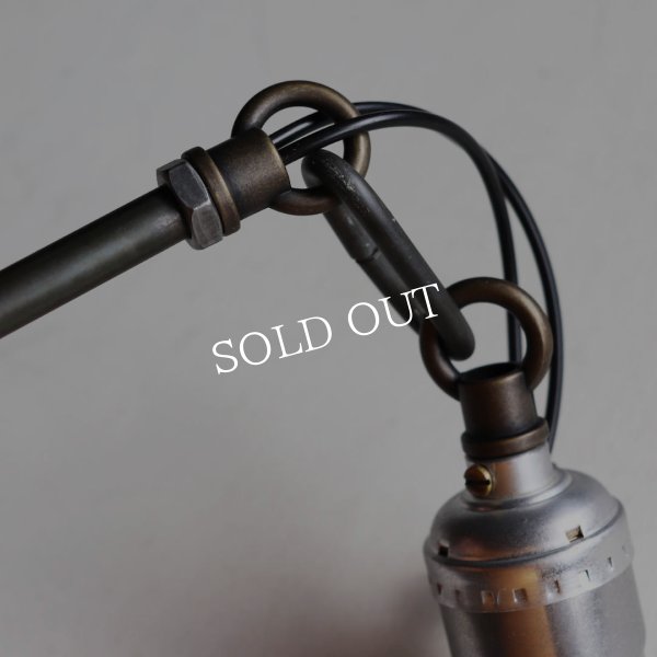 インダストリアル工業系チェーンリング付きブラケットライト壁掛け照明