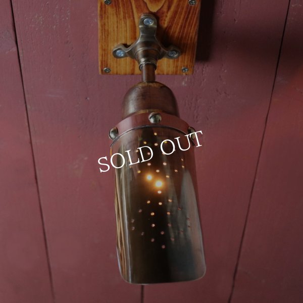 インダストリアルブラスピクチャーライト・ブラケットライト｜スチームパンク