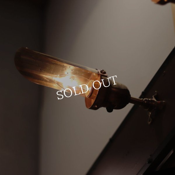 インダストリアルブラスピクチャーライト・ブラケットライト｜スチームパンク