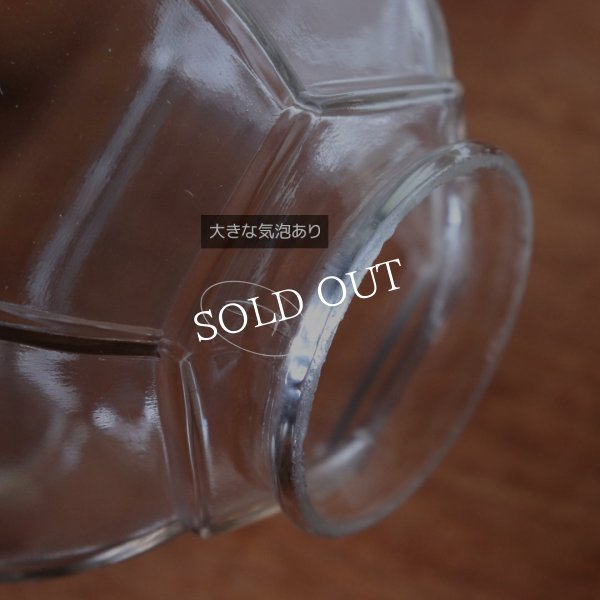 六角ガラスシェード付きペンダントライトヴィンテージレトロな