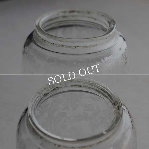 アンティーク真鍮製テーブルライト卓上照明｜USAヴィクトリアンガラスシェード&GE社製ソケット