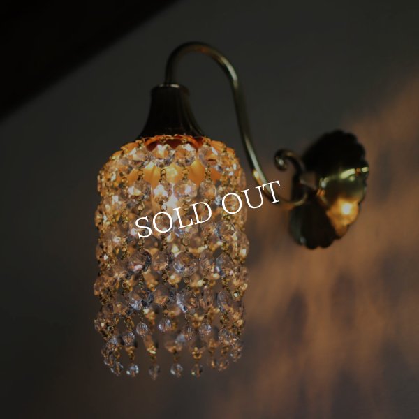 USAヴィンテージミニシャンデリアブラケットライト壁掛け照明｜アンティーク照明