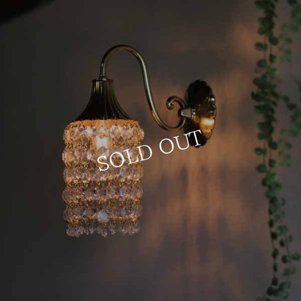 USAヴィンテージミニシャンデリアブラケットライト壁掛け照明｜アンティーク照明