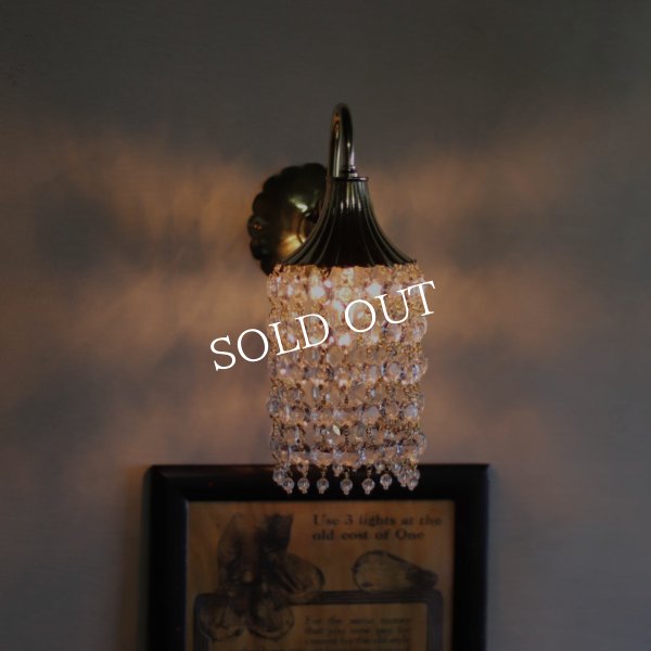 USAヴィンテージミニシャンデリアブラケットライト壁掛け照明｜アンティーク照明