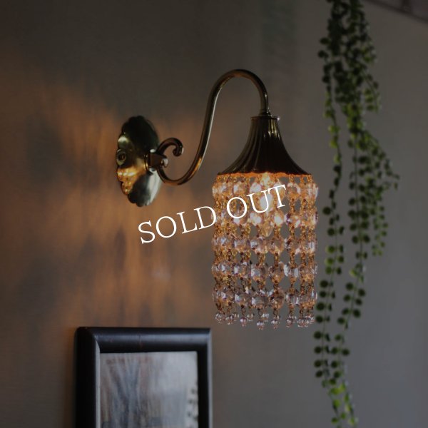 USAヴィンテージミニシャンデリアブラケットライト壁掛け照明｜アンティーク照明