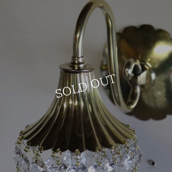 USAヴィンテージミニシャンデリアブラケットライト壁掛け照明｜アンティーク照明