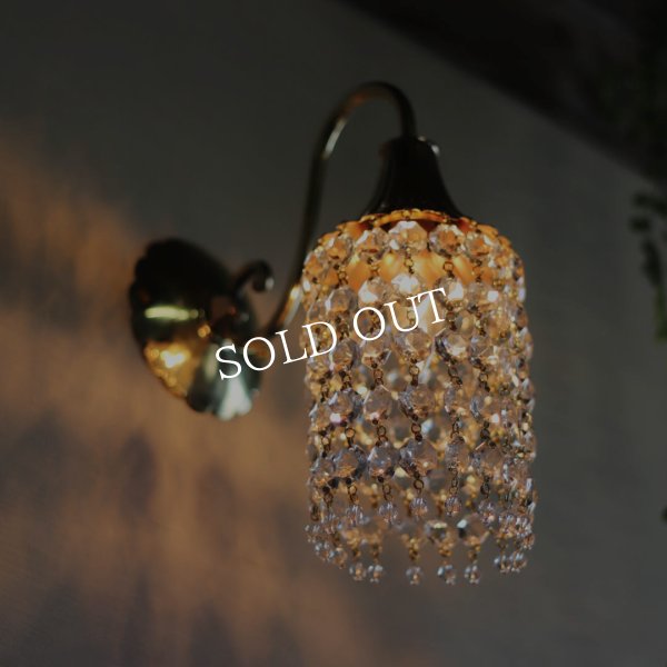 USAヴィンテージミニシャンデリアブラケットライト壁掛け照明｜アンティーク照明