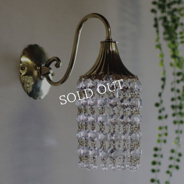 USAヴィンテージミニシャンデリアブラケットライト壁掛け照明｜アンティーク照明