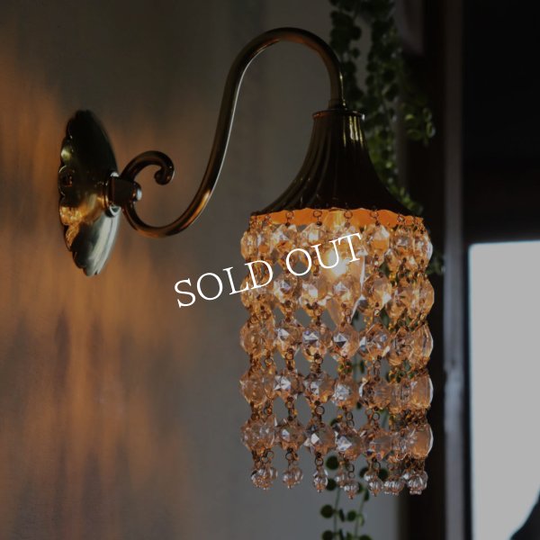 USAヴィンテージミニシャンデリアブラケットライト壁掛け照明｜アンティーク照明