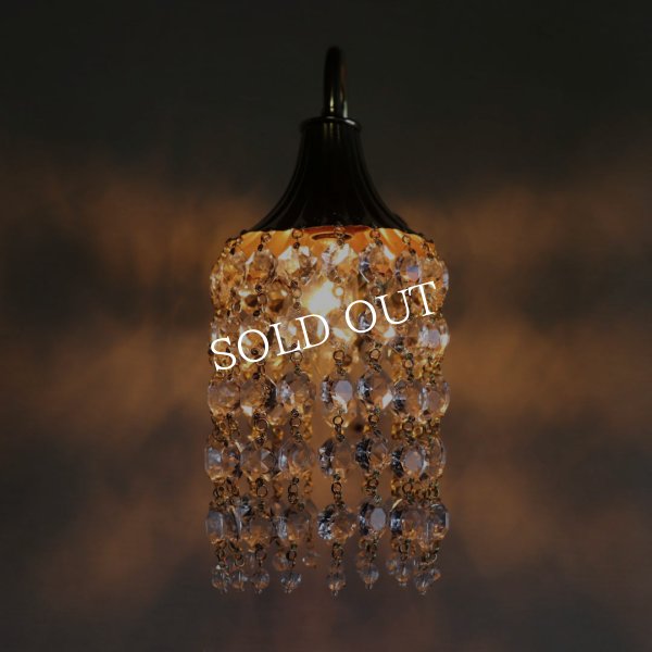 USAヴィンテージミニシャンデリアブラケットライト壁掛け照明｜アンティーク照明