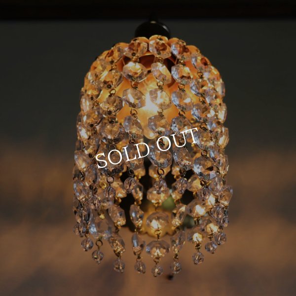 USAヴィンテージミニシャンデリアブラケットライト壁掛け照明｜アンティーク照明