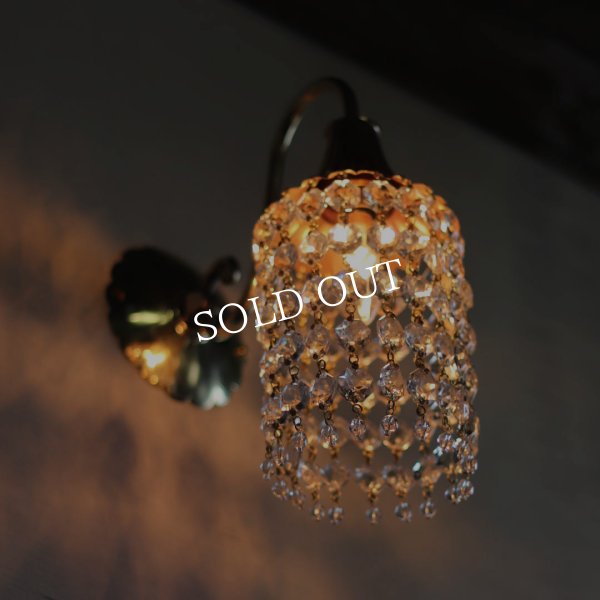 USAヴィンテージミニシャンデリアブラケットライト壁掛け照明｜アンティーク照明