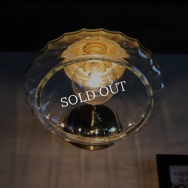 USAヴィンテージオニオンシェイプガラスシェード付ブラケットライト｜アンティーク壁掛け照明