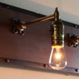 真鍮製インダストリアルミニブラケットライト｜工業系壁面照明