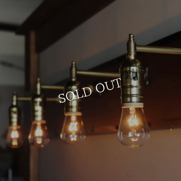 真鍮製インダストリアルミニブラケットライト｜工業系壁面照明