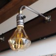 【L字横型】インダストリアルブラケットライト｜工業系シンプル壁面照明