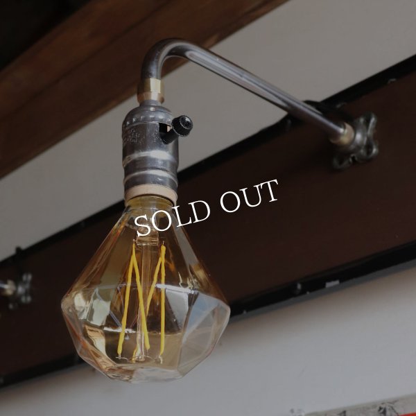 【壁面直付け仕様】インダストリアルブラケットライト｜工業系シンプル壁面照明