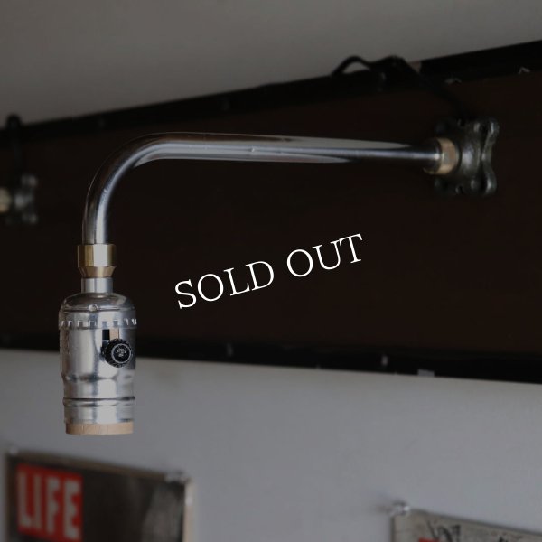 【壁面直付け仕様】インダストリアルブラケットライト｜工業系シンプル壁面照明