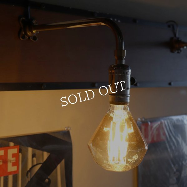 【壁面直付け仕様】インダストリアルブラケットライト｜工業系シンプル壁面照明