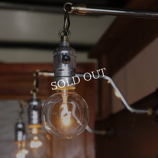 【チェーン付Z横型】インダストリアルブラケットライト｜工業系シンプル壁面照明