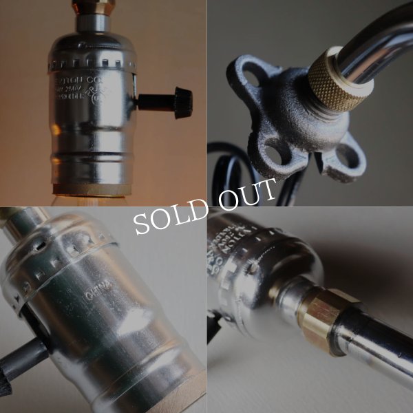 【L字縦型】インダストリアルブラケットライト｜工業系シンプル壁面照明