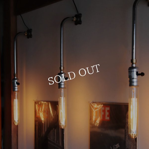 【L字縦型】インダストリアルブラケットライト｜工業系シンプル壁掛け照明ウォールランプ