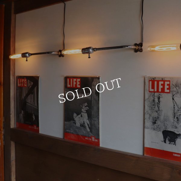 【L字縦型】インダストリアルブラケットライト｜工業系シンプル壁面照明