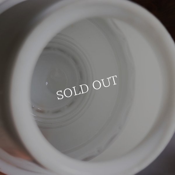 アンティーク照明｜ミルクガラス円錐型ハンギングランプ・ペンダントライト・天井照明