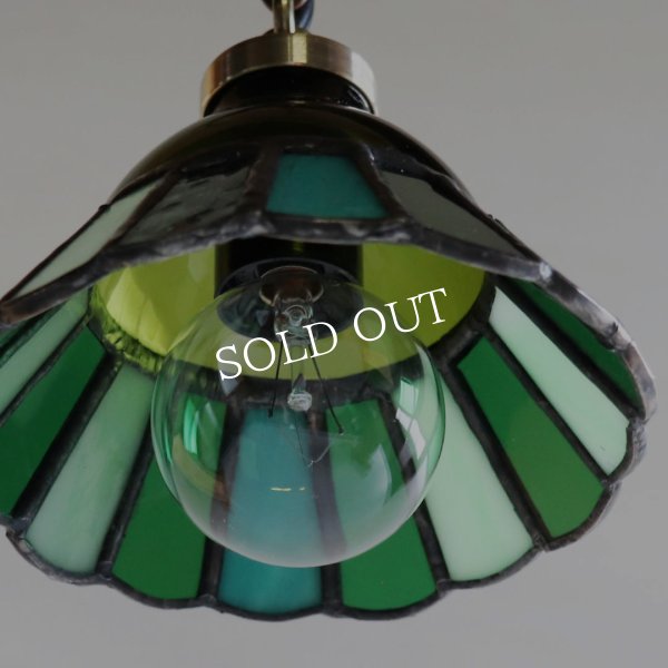 アンティーク照明｜ステンドグラスミニペンダントライト天井照明