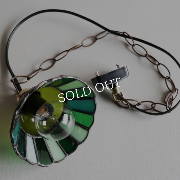 アンティーク照明｜ステンドグラスミニペンダントライト天井照明