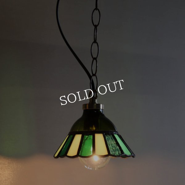 アンティーク照明｜ステンドグラスミニペンダントライト天井照明