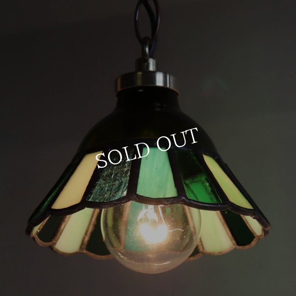 アンティーク照明｜ステンドグラスミニペンダントライト天井照明
