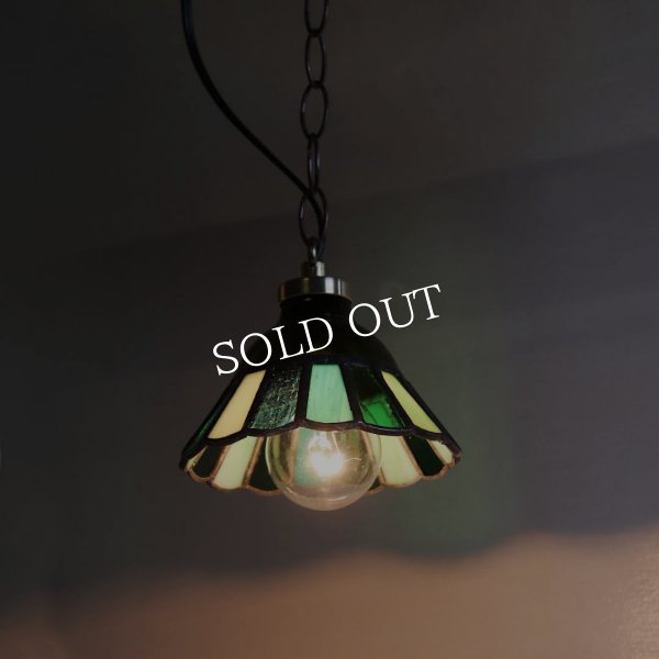 アンティーク照明｜ステンドグラスミニペンダントライト天井照明