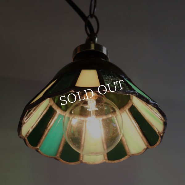 アンティーク照明｜ステンドグラスミニペンダントライト天井照明
